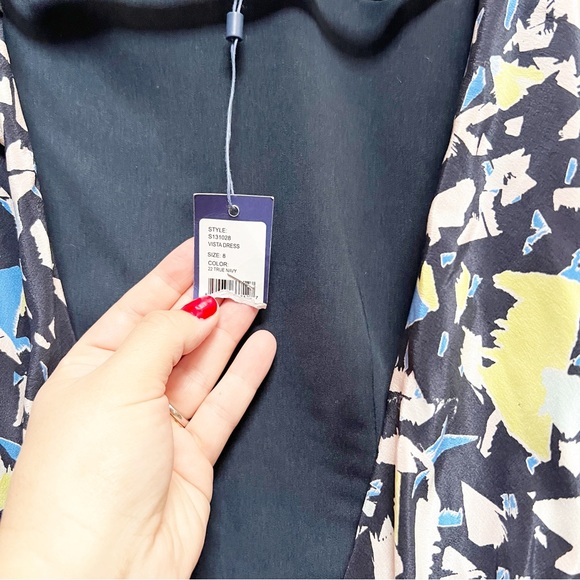 Rebecca Minkoff Vista Navy Dress - Picture 4 of 11